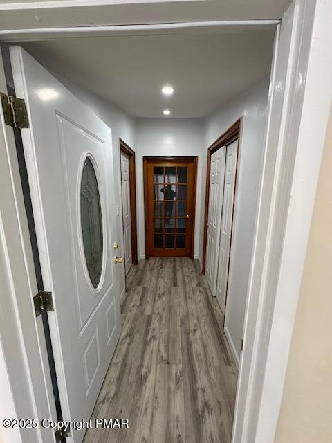 5130 Walnut Lane Kunkletown, PA 18058 - Photo 14 of 27 a view of a hallway with washer and dryer