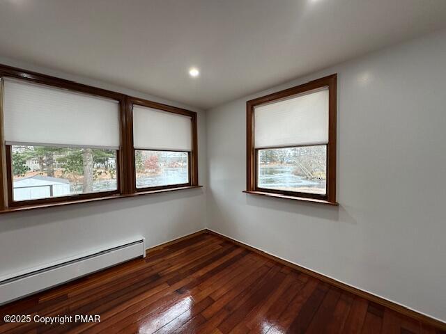 5130 Walnut Lane Kunkletown, PA 18058 - Photo 10 of 27 a view of empty room with wooden floor and fan