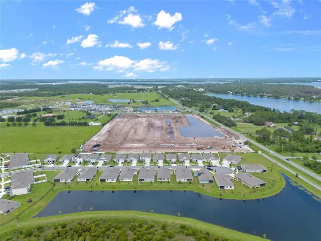 a view of a city street view with ocean view