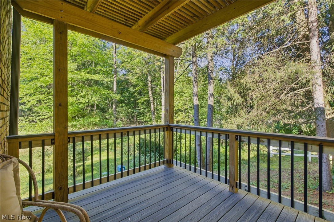 8145 Chagrin Road Chagrin Falls, OH 44023 - Photo 19 of 39 covered deck off primary bedroom