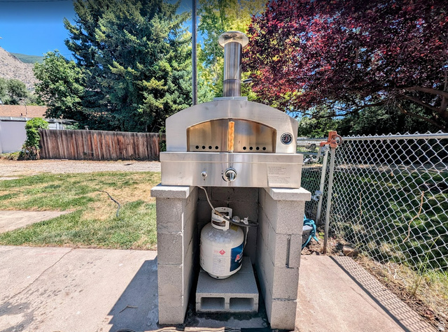 269 East 200 North Springville, UT 84663 - Photo 50 of 57 Outdoor stainless steel pizza oven