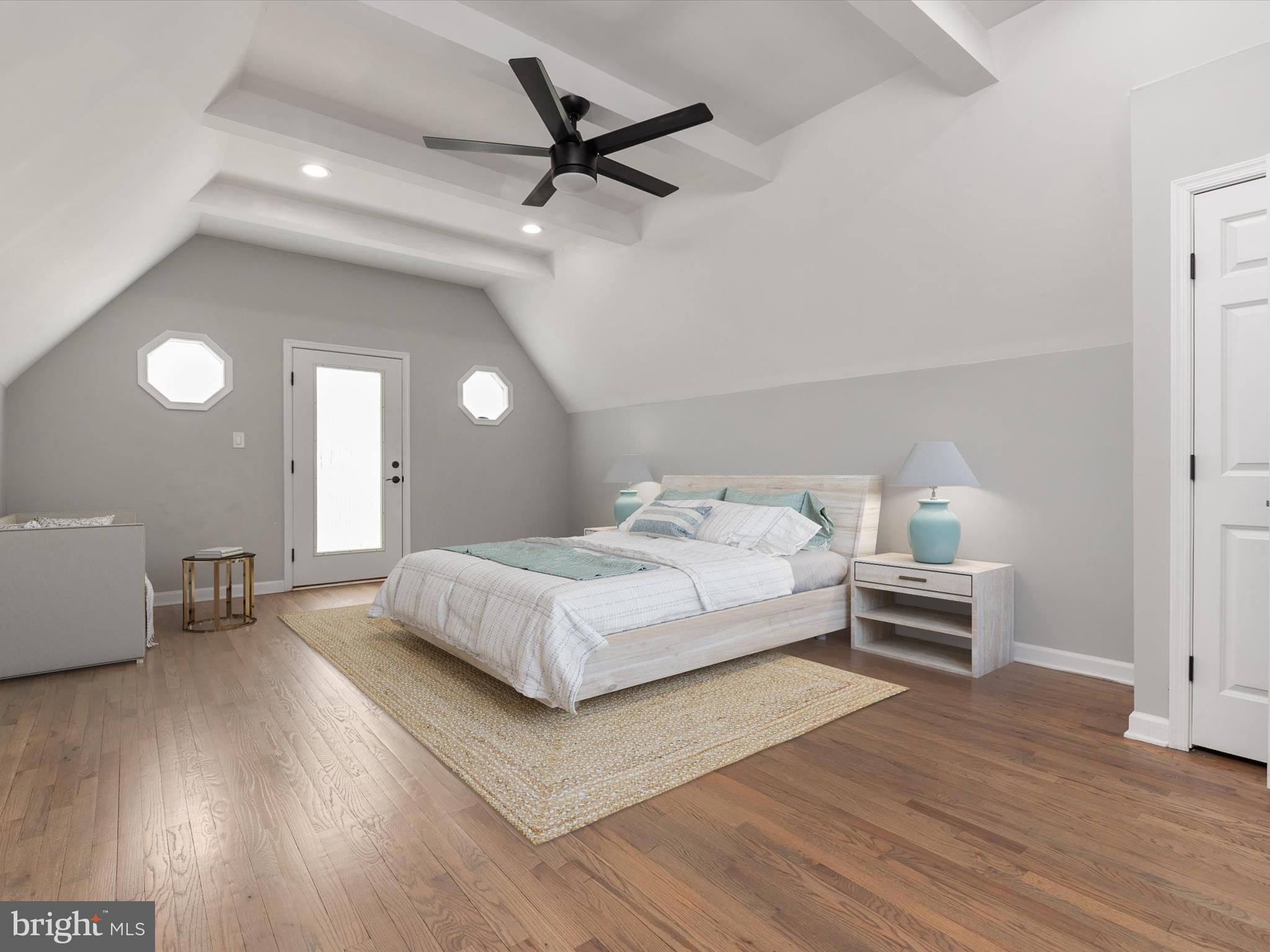 9510 Ardwick Ardmore Road Bowie, MD 20721 - Photo 36 of 60 Upper level bedroom with balcony