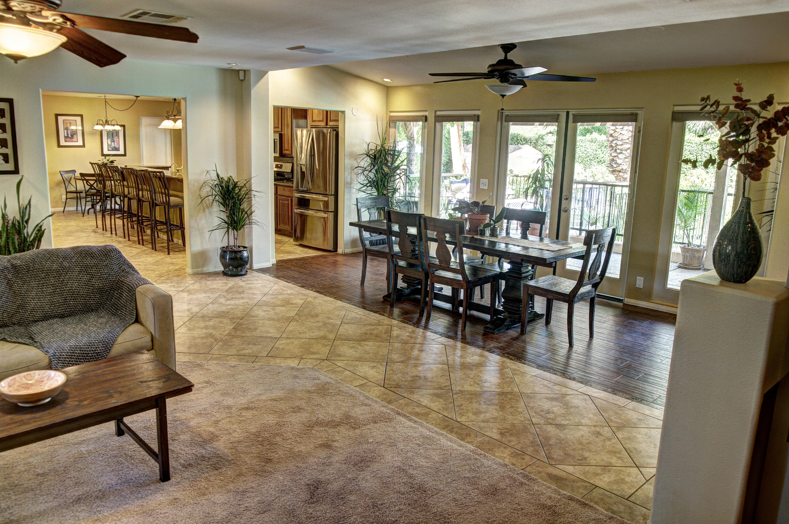 68446 Terrace Road Cathedral City, CA 92234 - Photo 15 of 81 a living room with furniture and a large window
