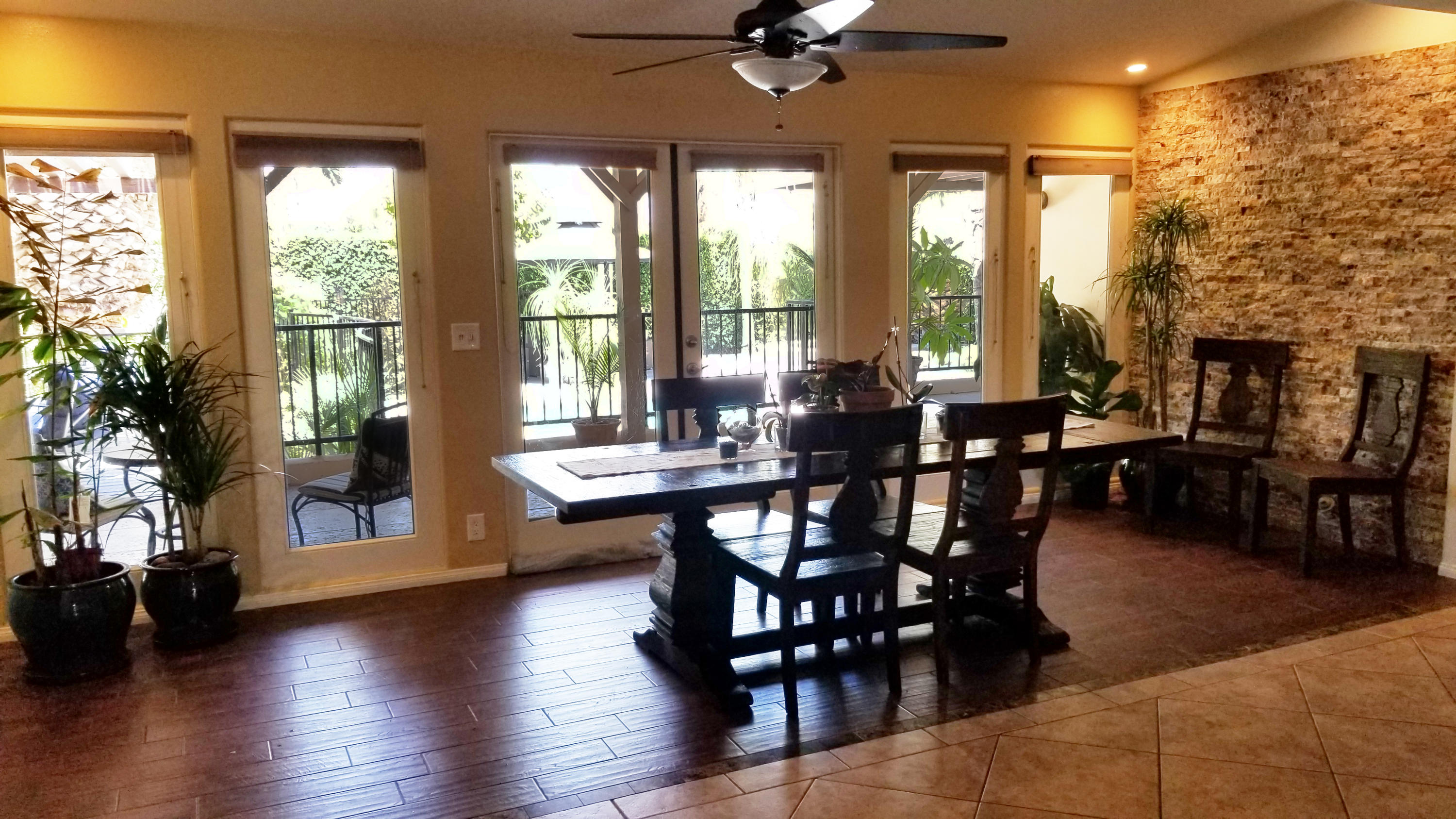 68446 Terrace Road Cathedral City, CA 92234 - Photo 3 of 81 a view of a dining room with furniture window and wooden floor