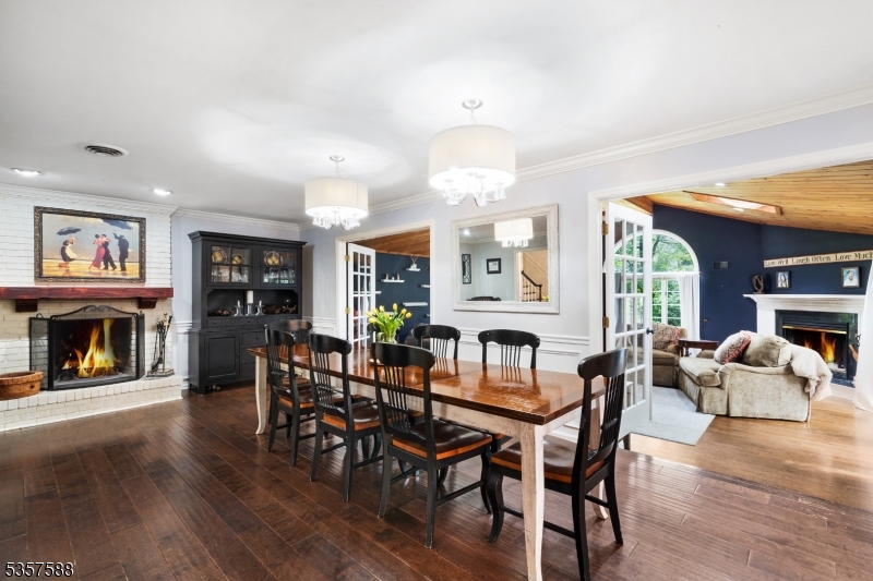 209 Lake Road Bernards, NJ 07920 - Photo 10 of 40 a view of a dining room with furniture window and wooden floor