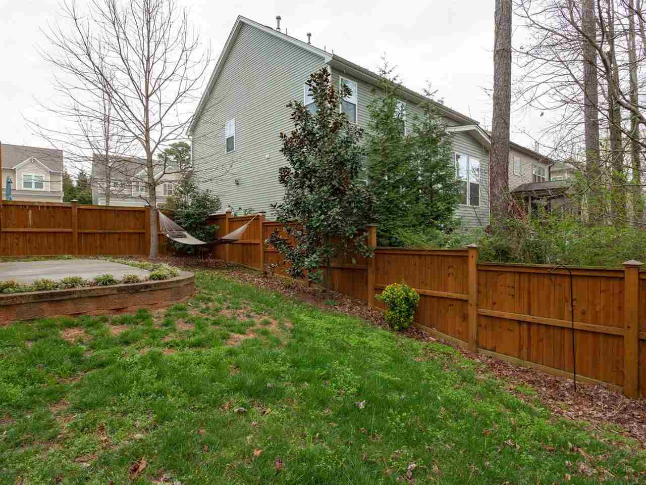 505 Bouree Circle Raleigh, NC 27606 - Photo 21 of 25 fenced back yard