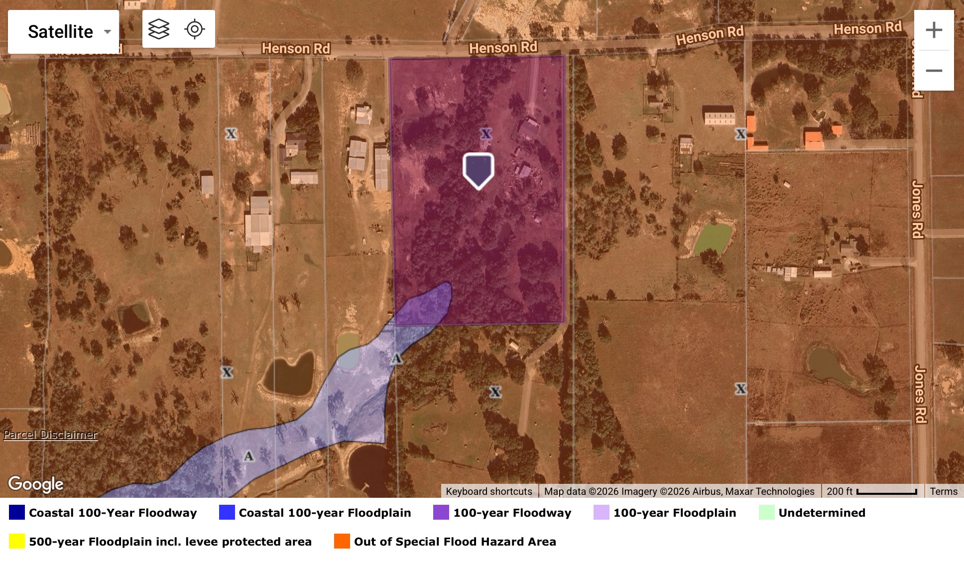 8.18-ac Henson Road Hempstead, TX 77445 - Photo 12 of 12 MINIMAL PORTION OF THIS PROPERTY IS IN THE FLOODPLAIN