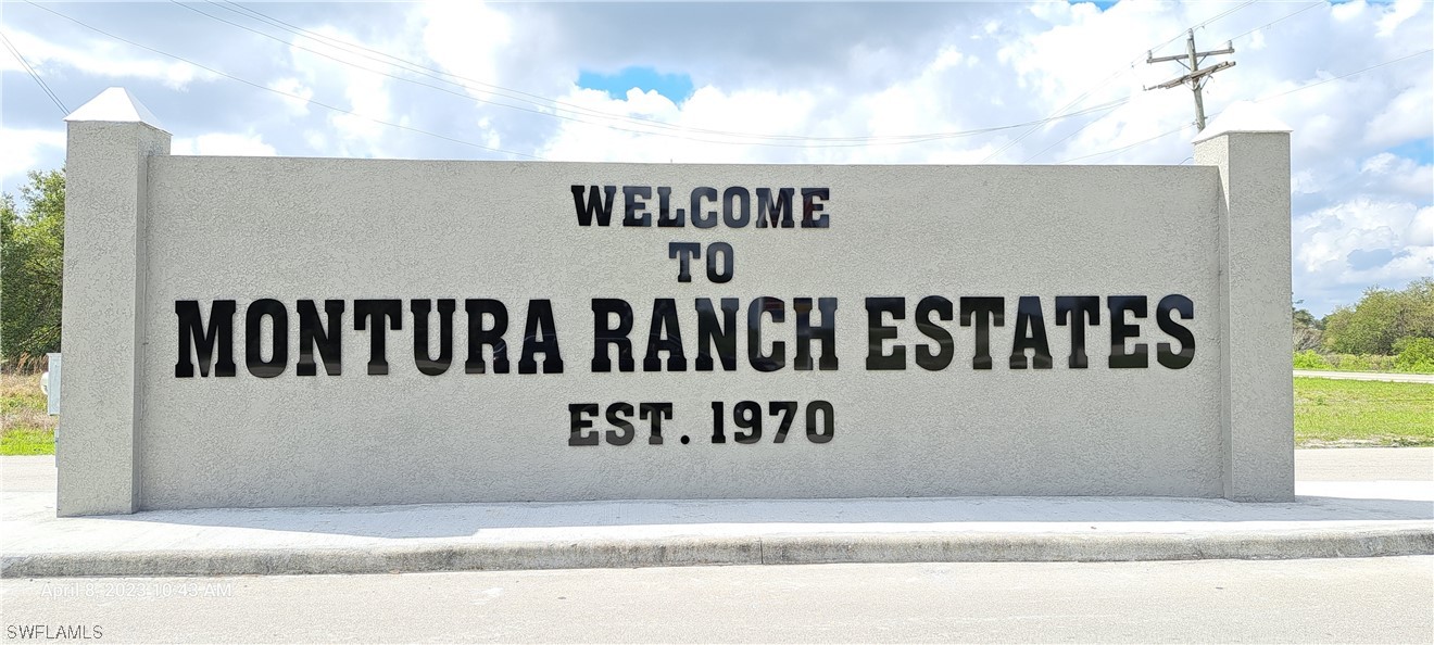 555 North Kennel Street Montura Ranches, FL 33440 - Photo 10 of 14 a view of a sign board