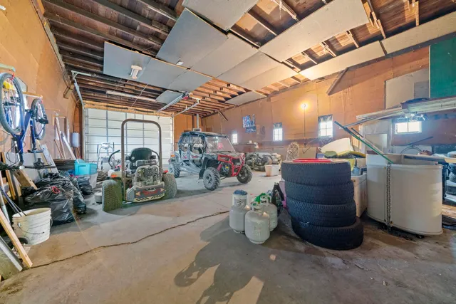 a view of a storage room with a lot of stuff