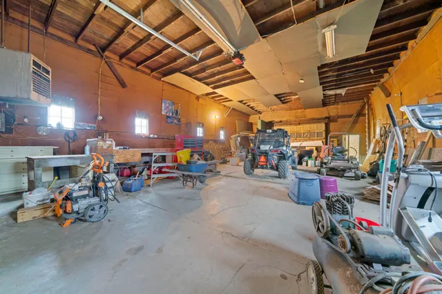 a view of a storage room with a lot of stuff