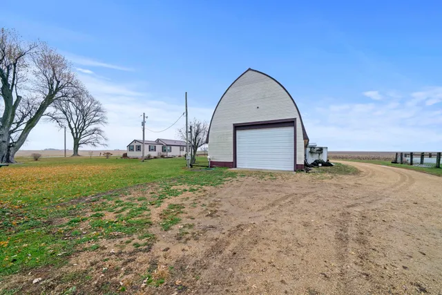 a view of a garden with a sink