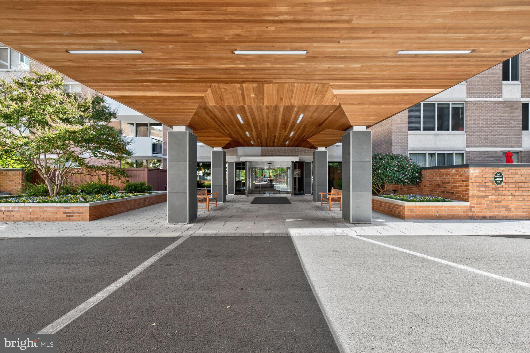 2939 Van Ness Street Northwest, Unit 941 Washington, DC 20008 - Photo 36 of 42 a view of a building with a street
