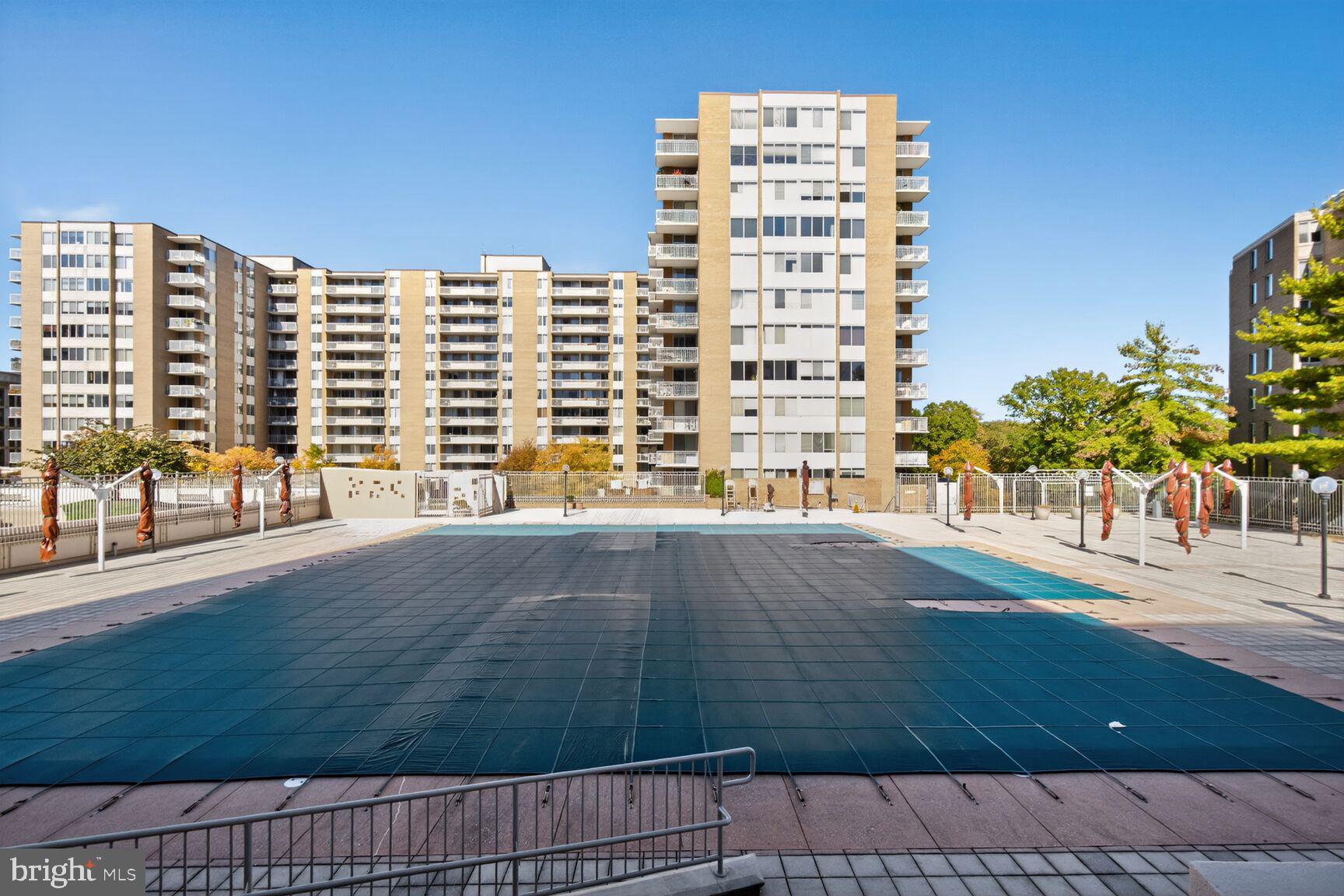 2939 Van Ness Street Northwest, Unit 941 Washington, DC 20008 - Photo 39 of 42 a view of a balcony with outdoor space