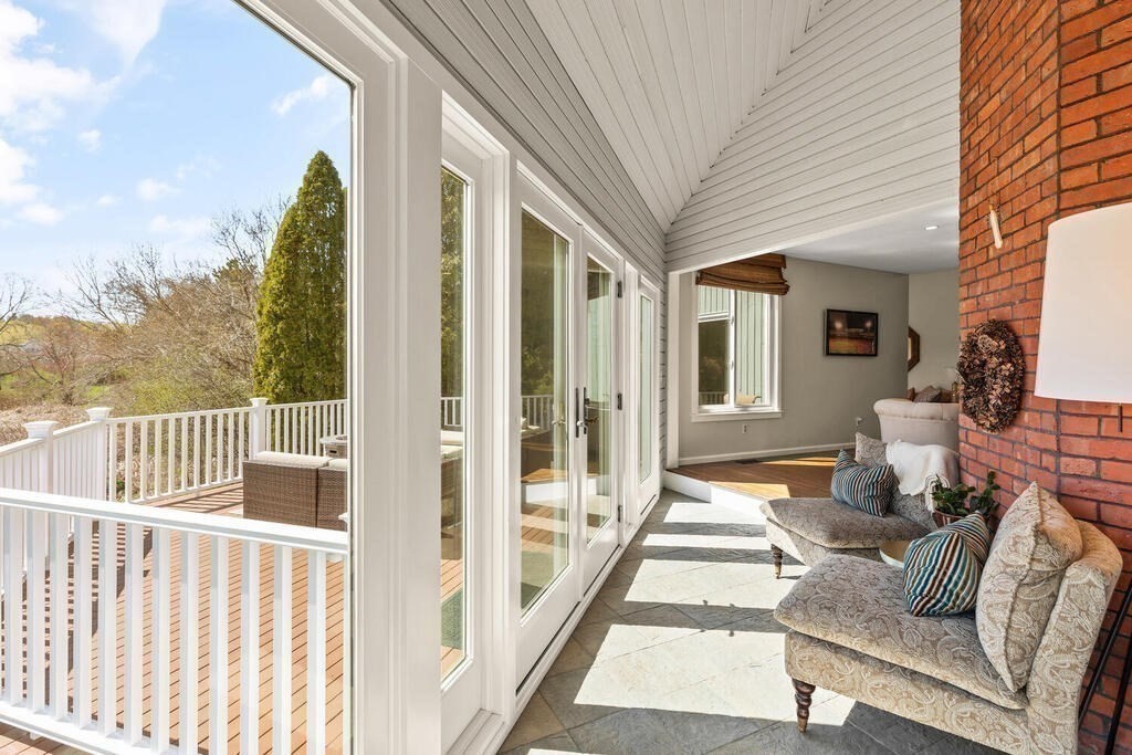 164 Marrett Road Lexington, MA 02421 - Photo 9 of 41 a view of a balcony with furniture