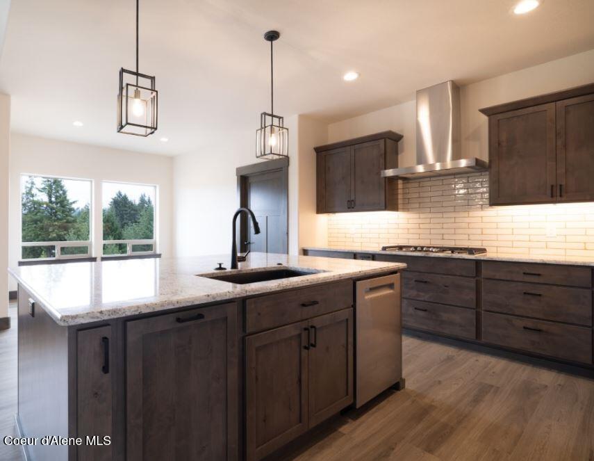 L4 West Gemini Lane Rathdrum, ID 83858 - Photo 11 of 26 Kitchen Island