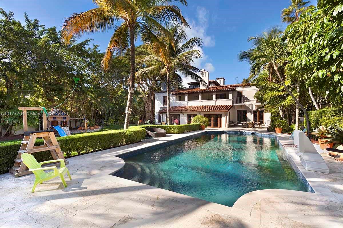 4855 Pine Tree Drive Miami Beach, FL 33140 - Photo 23 of 26 a view of swimming pool with a backyard