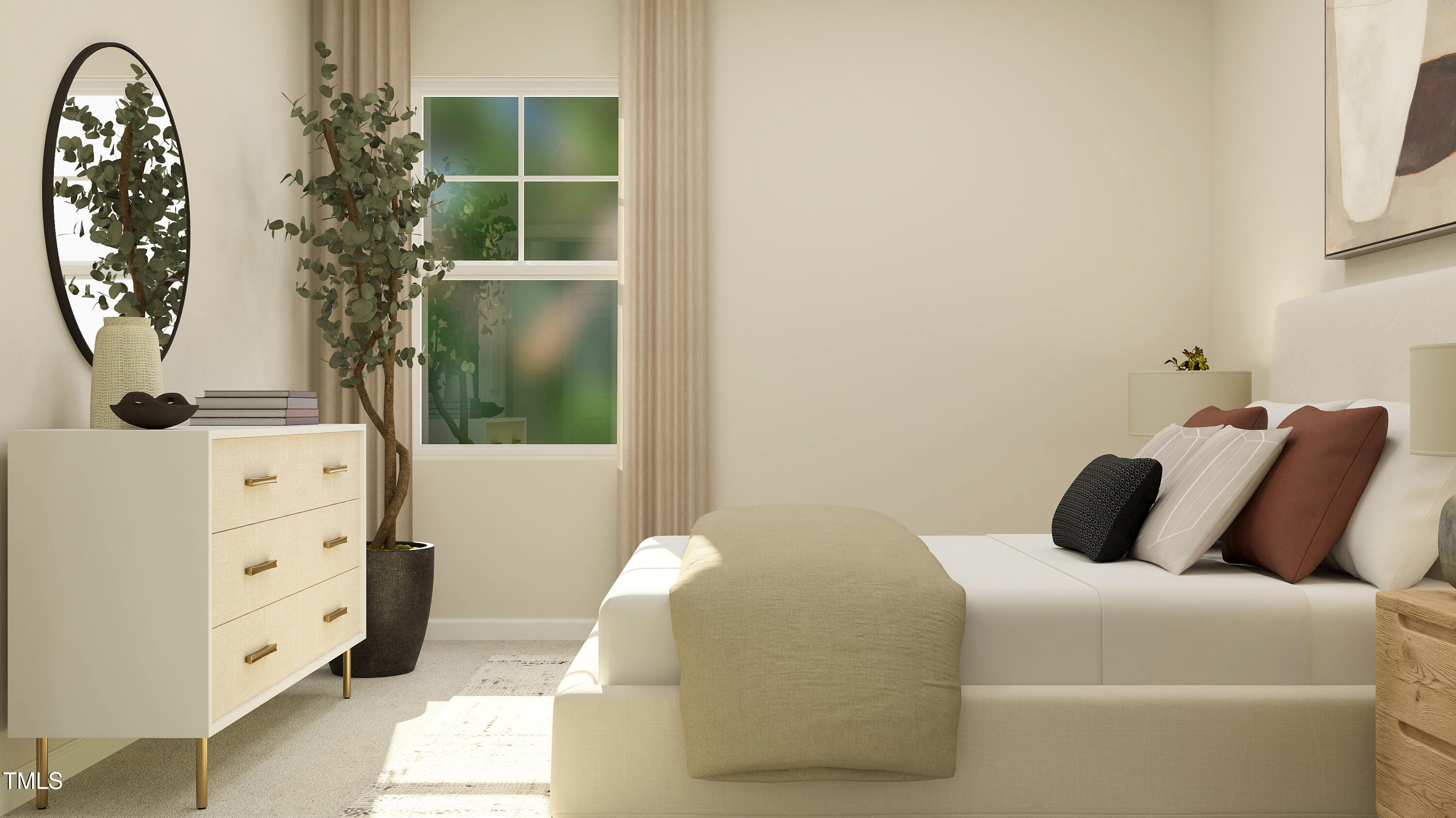 5848 Millstone Way Sims, NC 27880 - Photo 16 of 25 a bedroom with a bed and a window