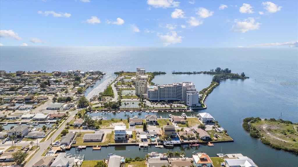 6009 Sea Ranch Drive, Unit 303 Hudson, FL 34667 - Photo 48 of 48 an aerial view of a city