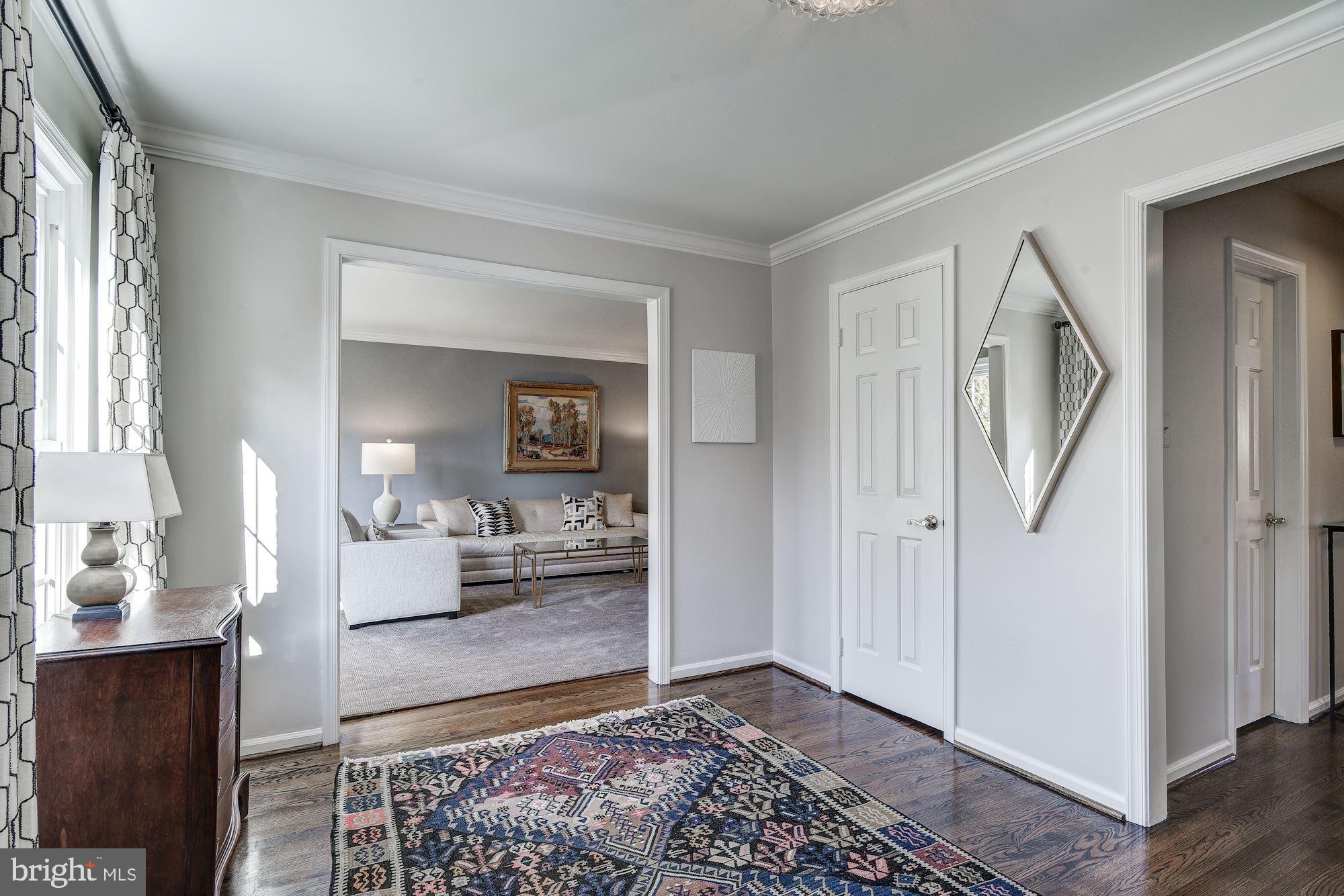 Bright, welcoming foyer