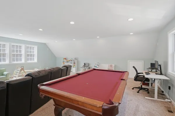 a room with furniture and window