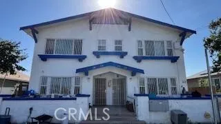 a front view of a house with balcony