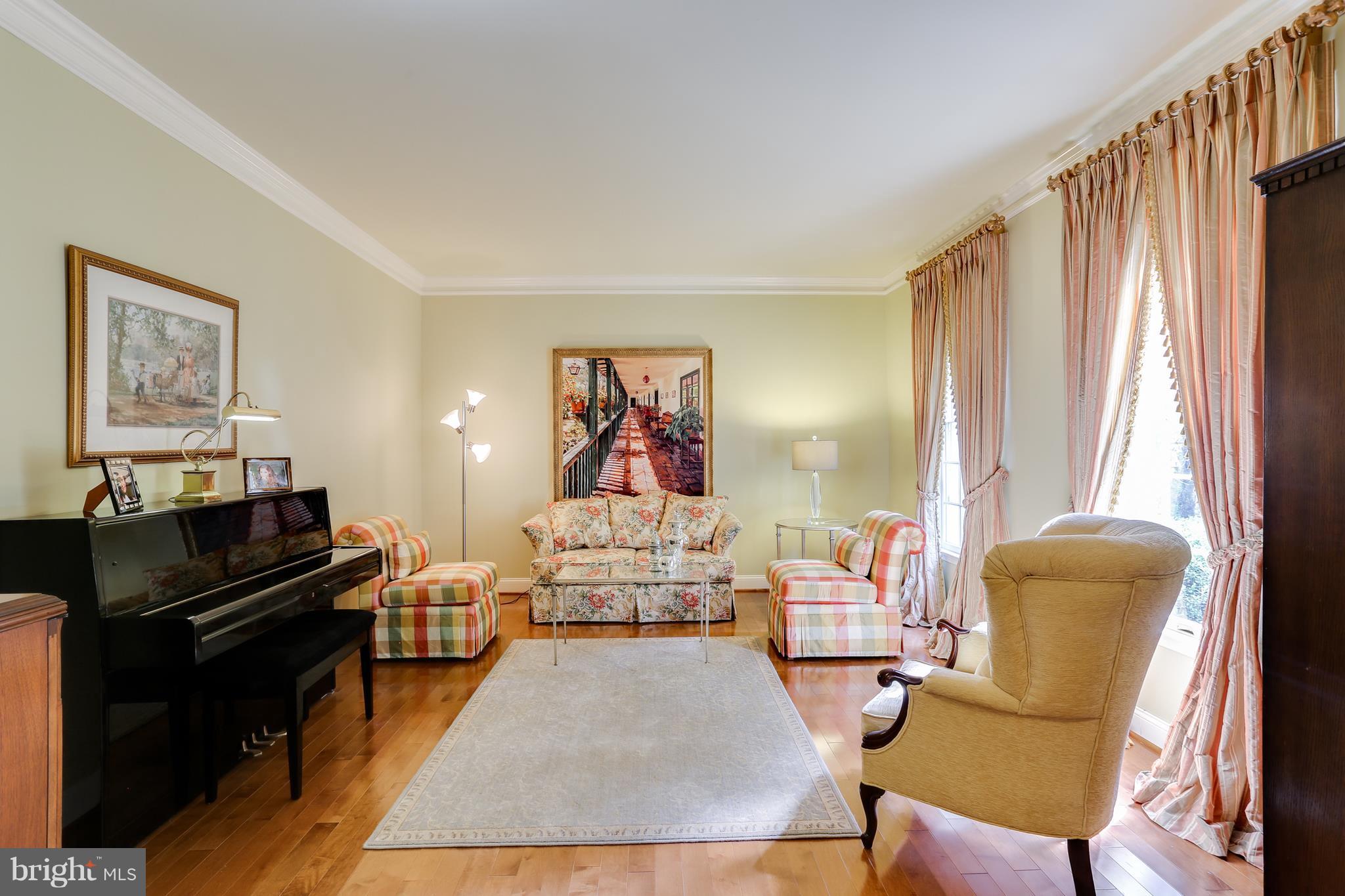 9714 Starling Road Ellicott City, MD 21042 - Photo 4 of 30 Living Room With Hardwood Floors