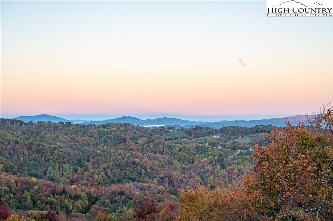 309 Pinnacle Ridge Road Beech Mountain, NC 28604 - Photo 7 of 45 a view of a city with lush green forest