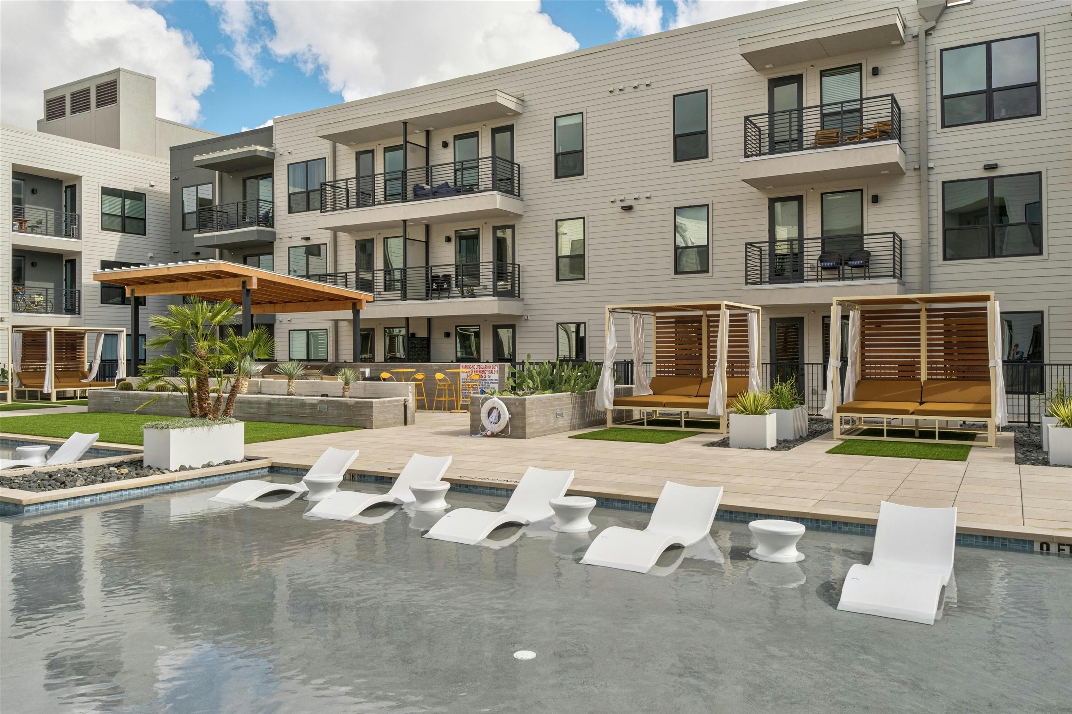 1701 Simond Avenue, Unit 644 Austin, TX 78723 - Photo 27 of 40 a front view of a building with street view