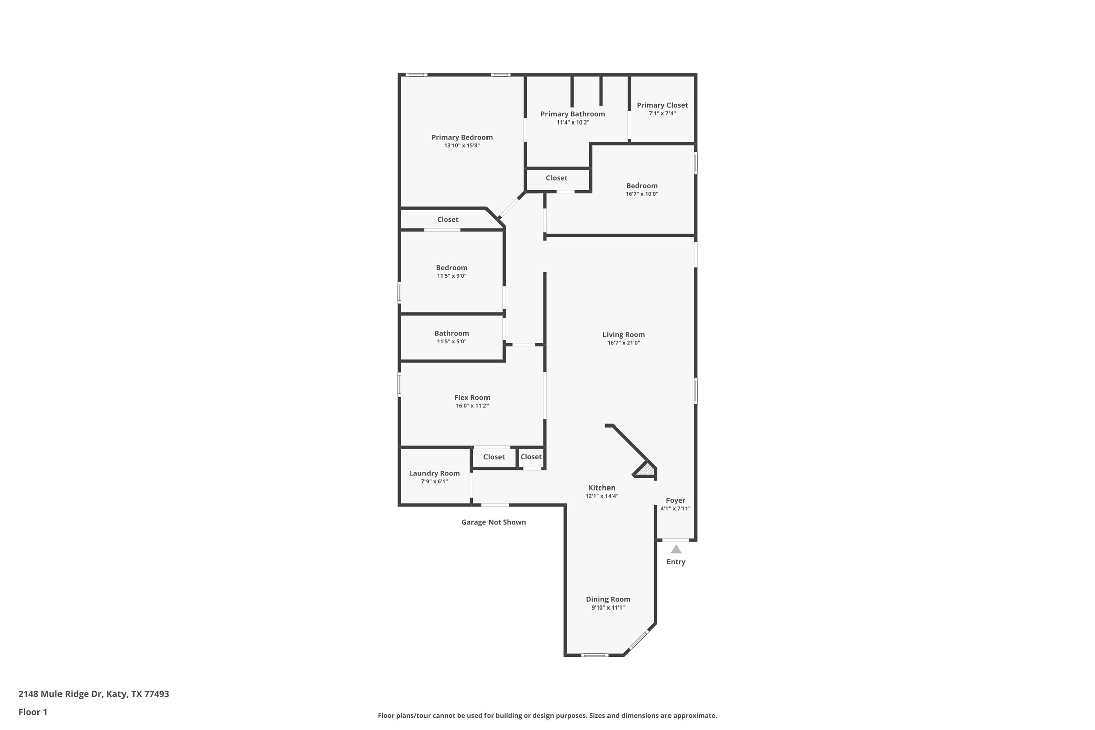 2148 Mule Ridge Drive Katy, TX 77493 - Photo 16 of 16 Full floor plan of the home.