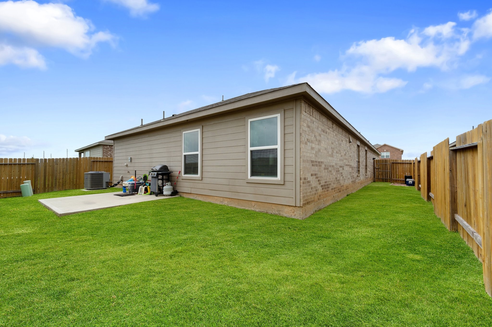 2148 Mule Ridge Drive Katy, TX 77493 - Photo 9 of 16 Backyard!! Extended patio would look great here.