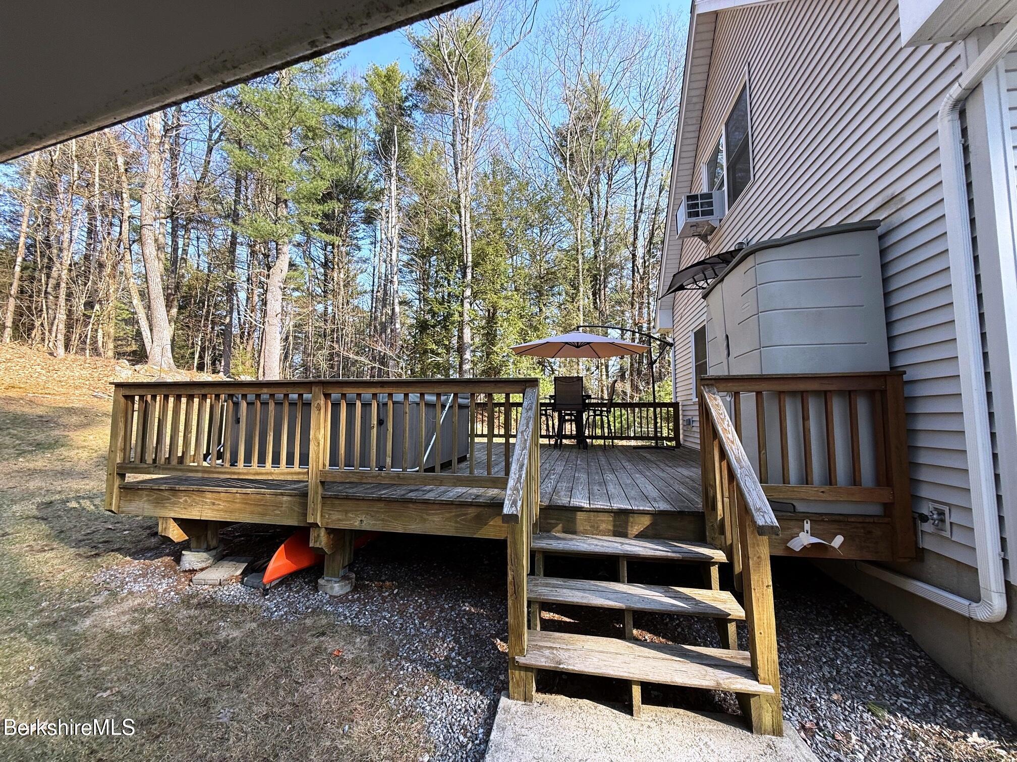 120 Rainbow Road East Otis, MA 01029 - Photo 6 of 32 deck to back door