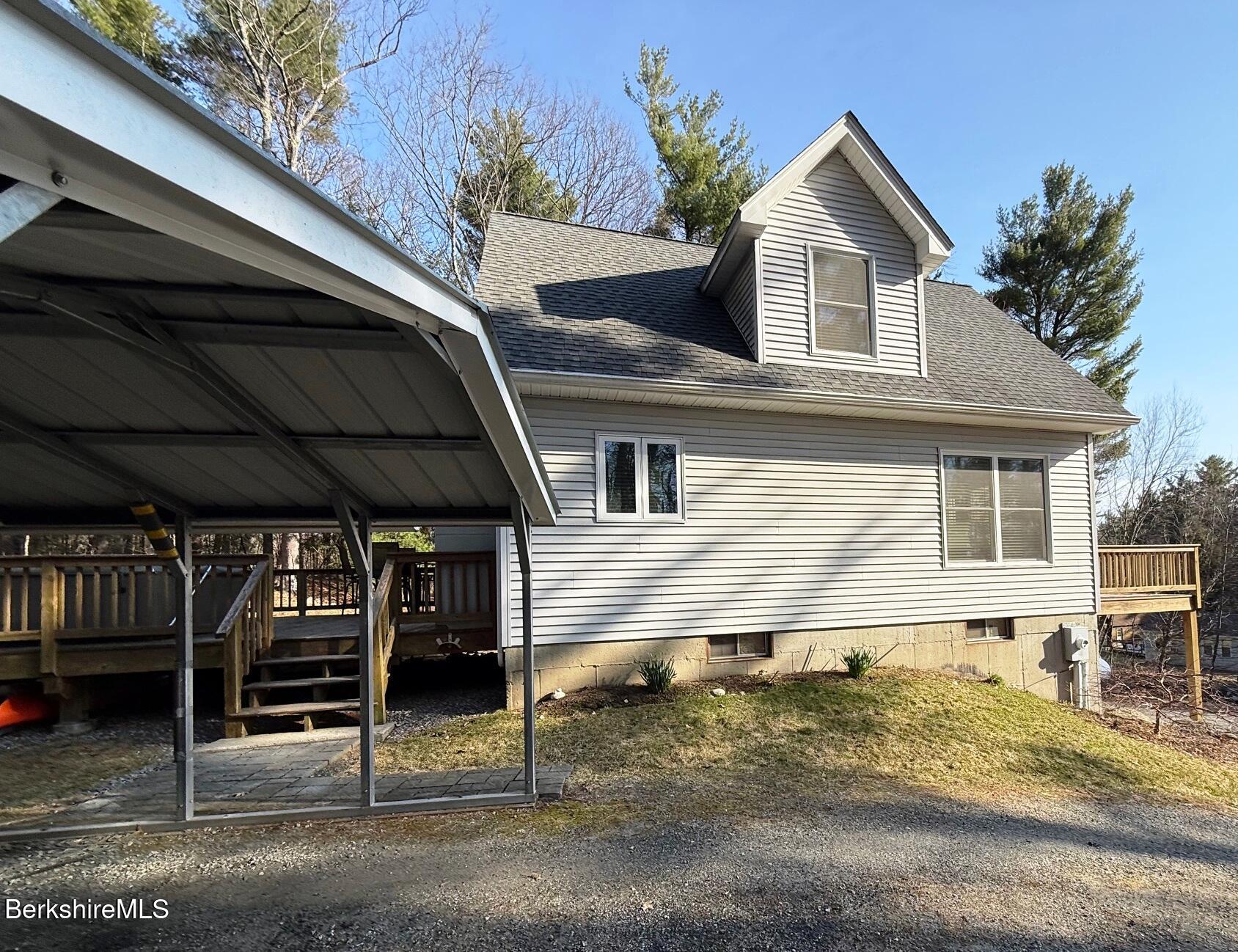 120 Rainbow Road East Otis, MA 01029 - Photo 7 of 32 driveway side