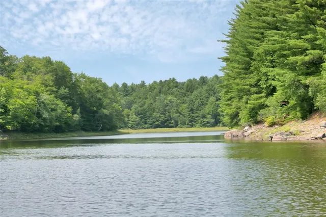a view of a golf course