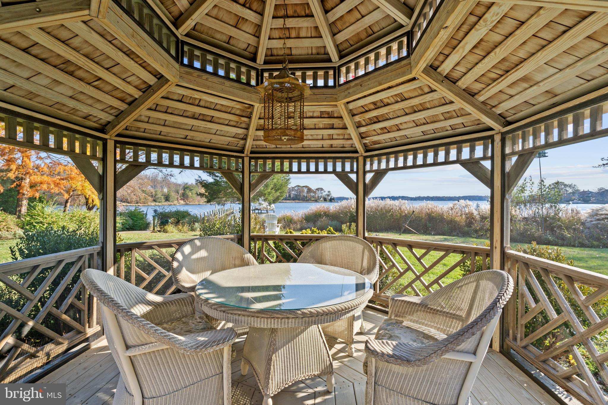 975 Melvin Road Annapolis, MD 21403 - Photo 21 of 39 Waterside gazebo
