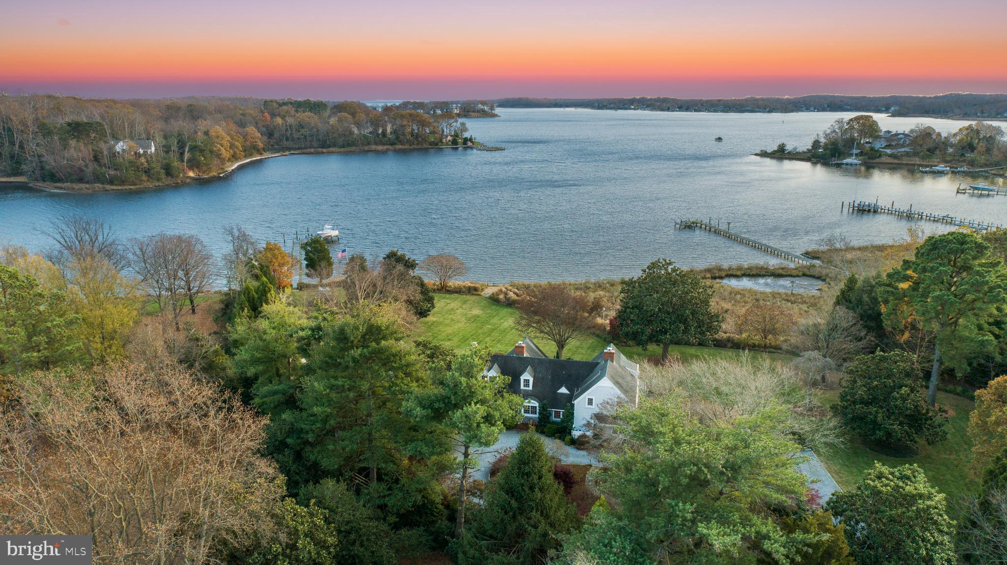 975 Melvin Road Annapolis, MD 21403 - Photo 29 of 39 Beautiful twilight views