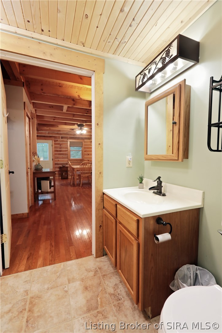 3320 Bluff Road Birdseye, IN 47513 - Photo 23 of 61 Main floor full bath with laundry