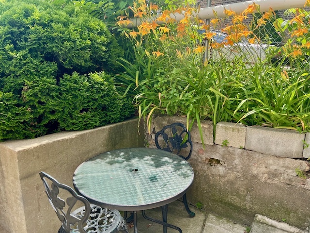 2963 South Archer Avenue Chicago, IL 60608 - Photo 16 of 28 a view of outdoor dining space with a table and chair