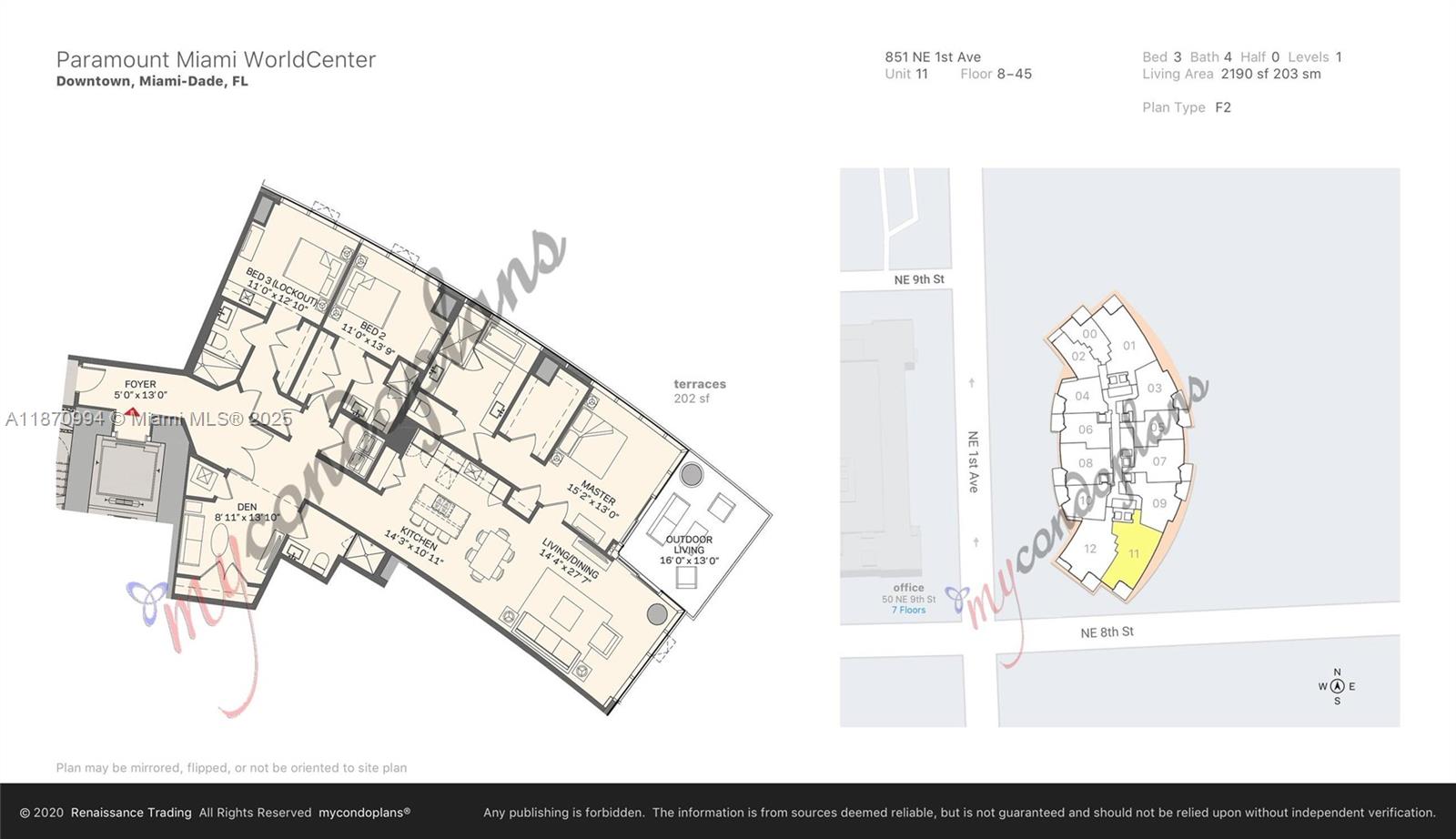 851 Northeast 1st Avenue, Unit 1611 Miami, FL 33132 - Photo 27 of 28