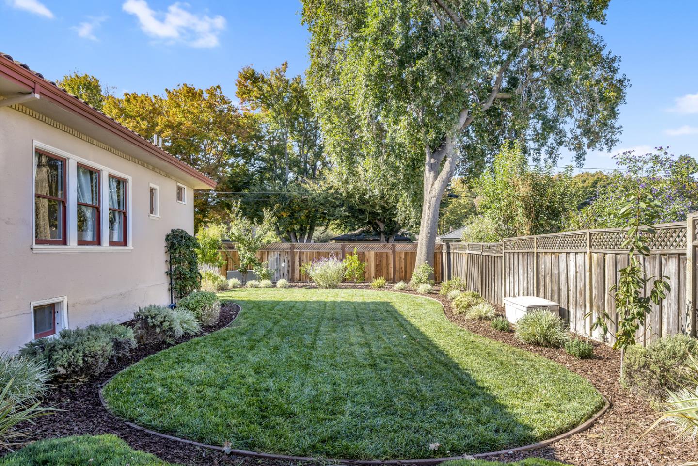 445 Northern Road San Jose, CA 95125 - Photo 15 of 42 a view of a backyard with a small cabin