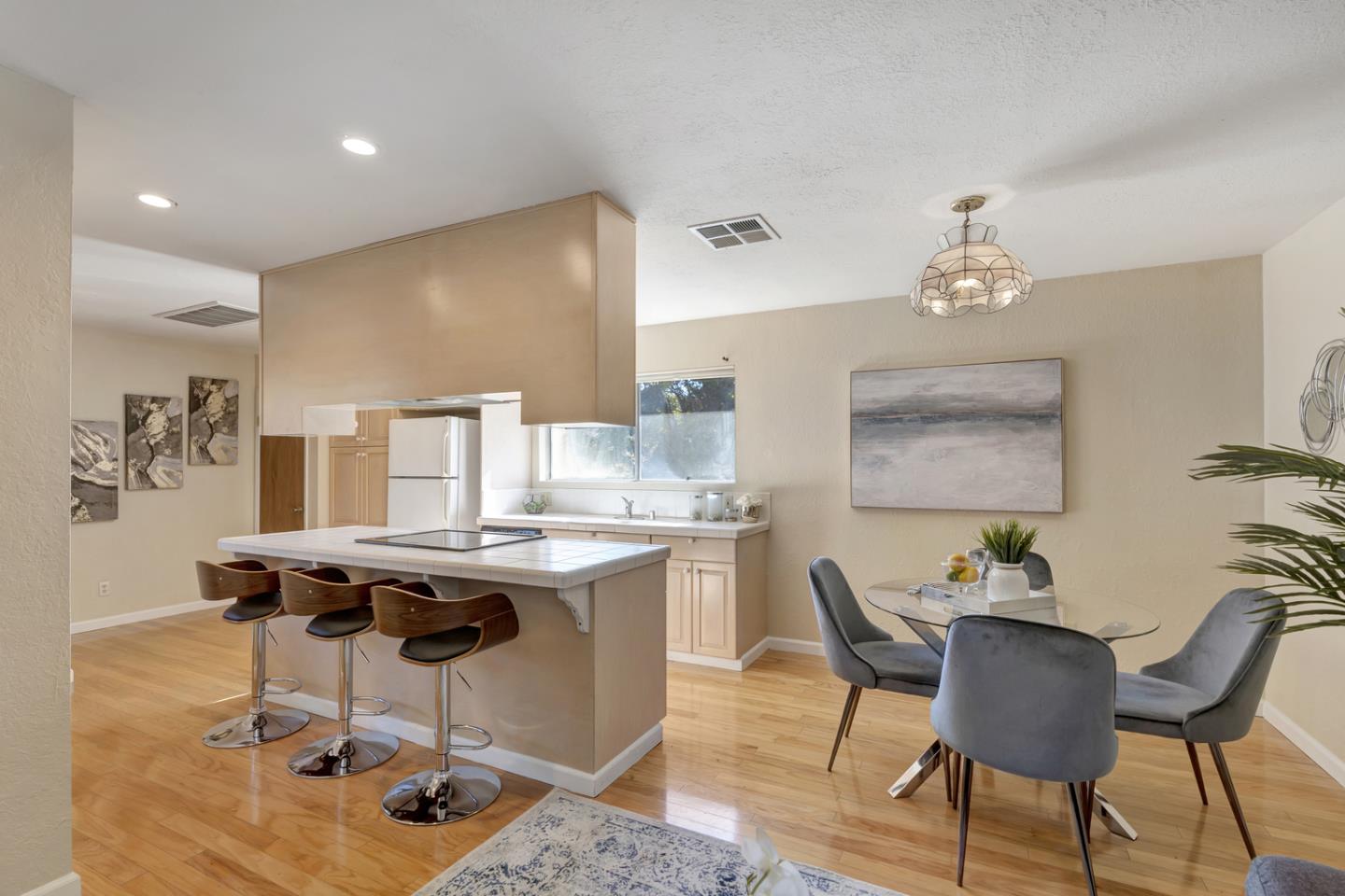 445 Northern Road San Jose, CA 95125 - Photo 29 of 42 a view of a dining room with furniture and chandelier