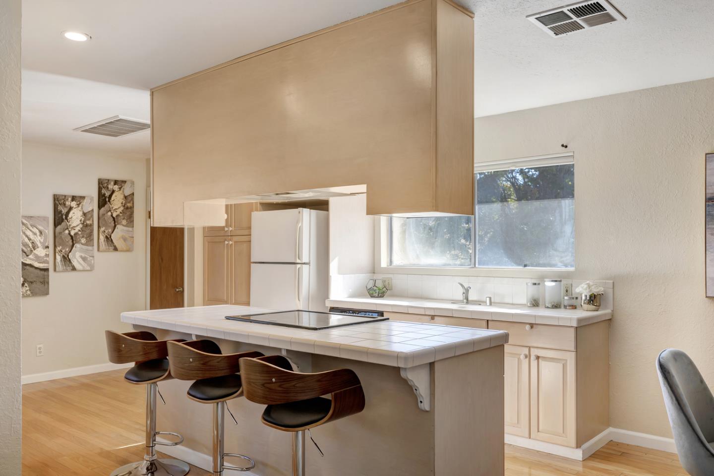 445 Northern Road San Jose, CA 95125 - Photo 30 of 42 a kitchen with a sink cabinets and wooden floor