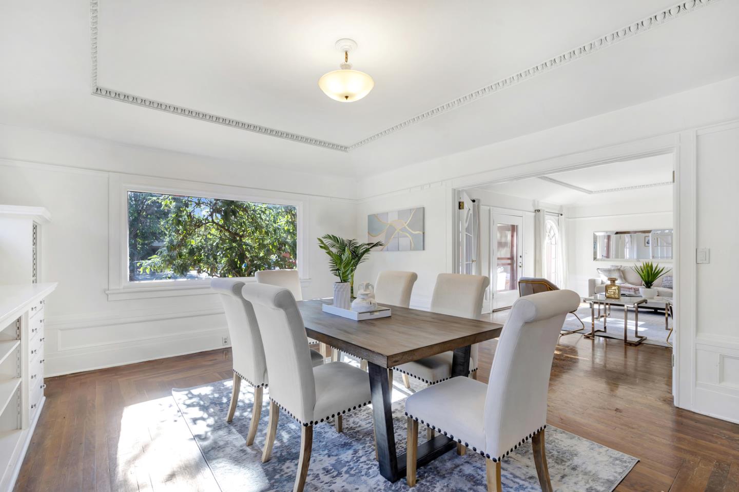 445 Northern Road San Jose, CA 95125 - Photo 9 of 42 a view of a dining room with furniture window and wooden floor