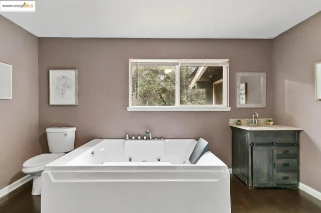 a utility room with a window