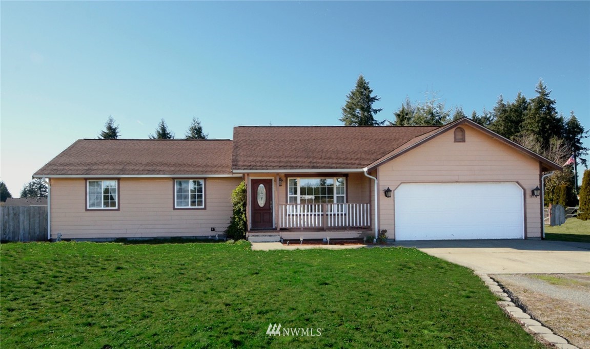 front view of house with a yard