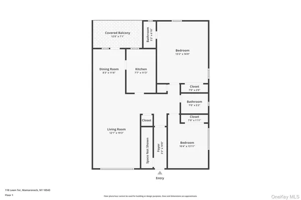 $345,000 | 118 Lawn Terrace, Unit 1E, Mamaroneck, NY 10543