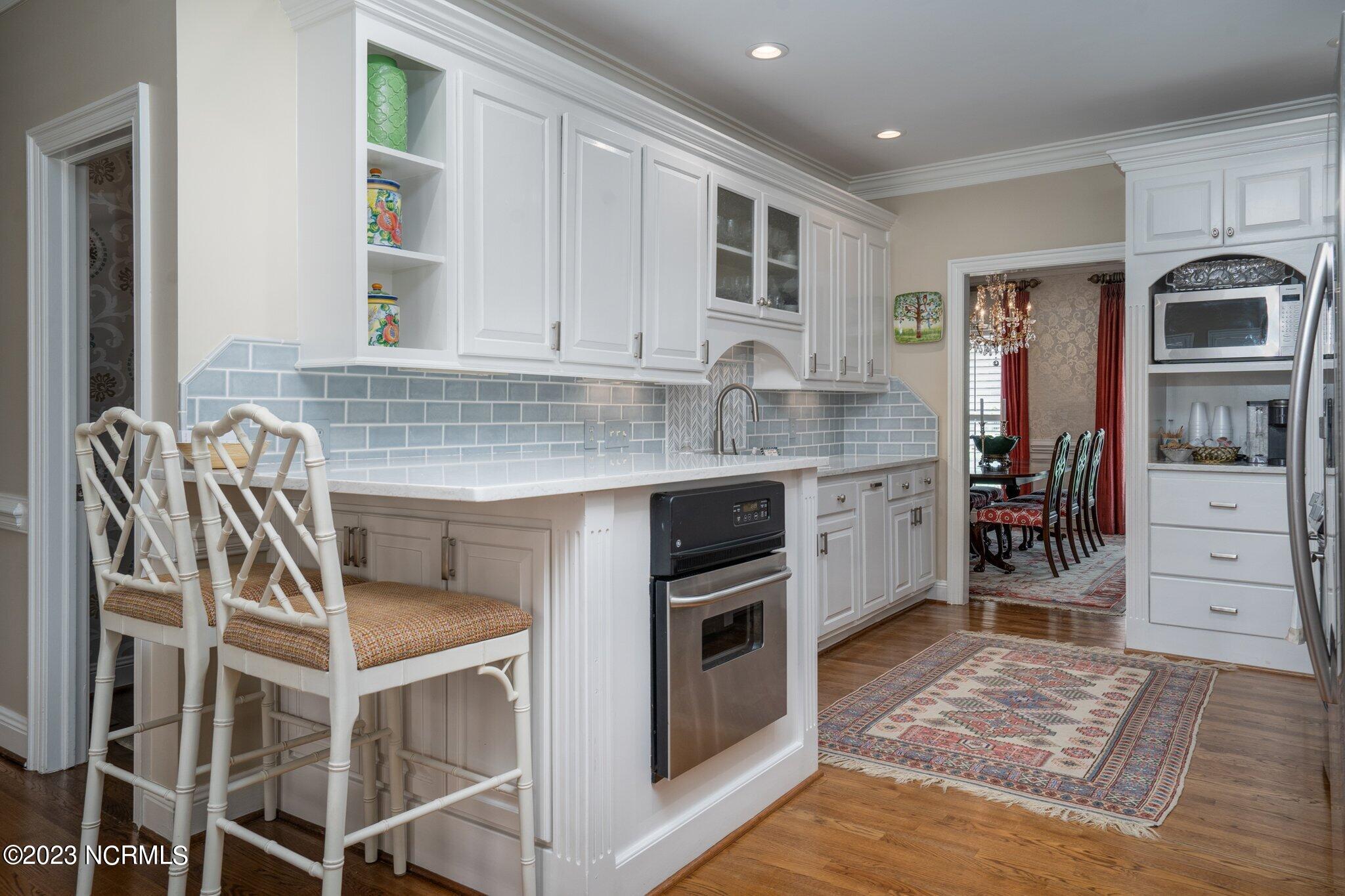 216 Stonybrook Road Rocky Mount, NC 27804 - Photo 31 of 65 Large "Eat-In Kitchen" w/ functional bar top with stools.