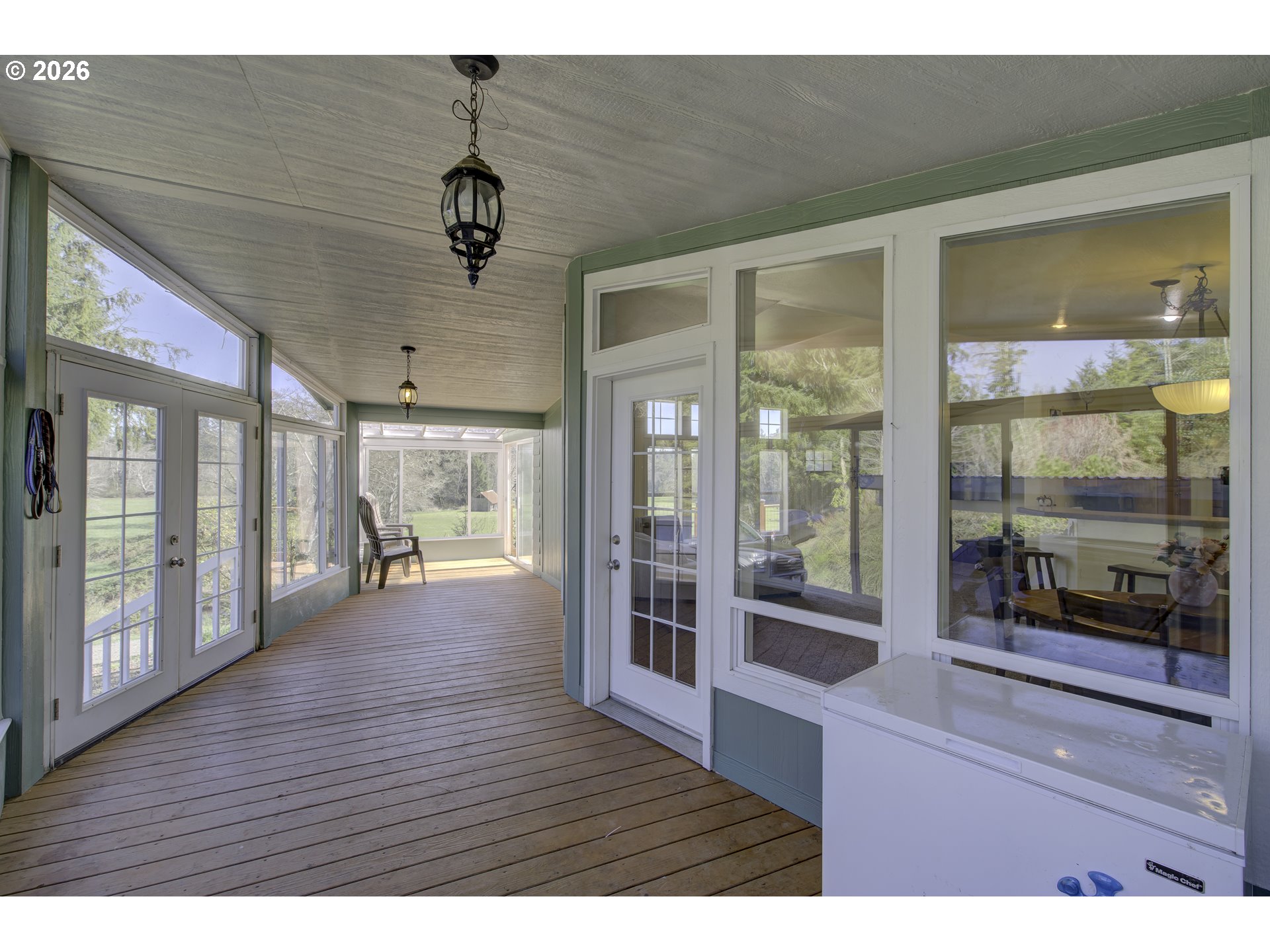 47 North Nemah Road East South Bend, WA 98586 - Photo 16 of 33 a view interior of a house wooden floor and windows