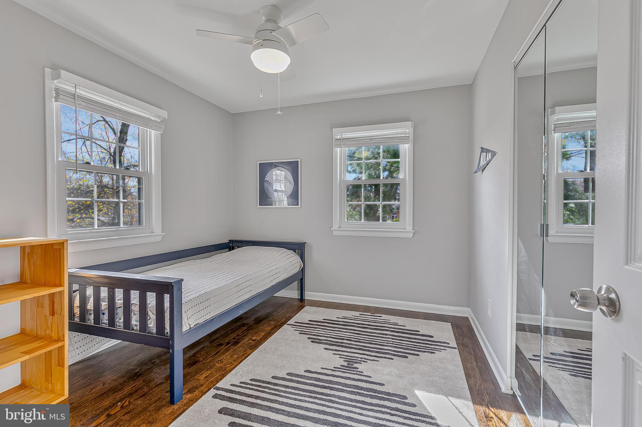 3419 Ramsgate Terrace Alexandria, VA 22309 - Photo 19 of 36 Bright and airy bedroom with modern charm.