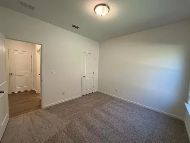 an empty room with an empty space