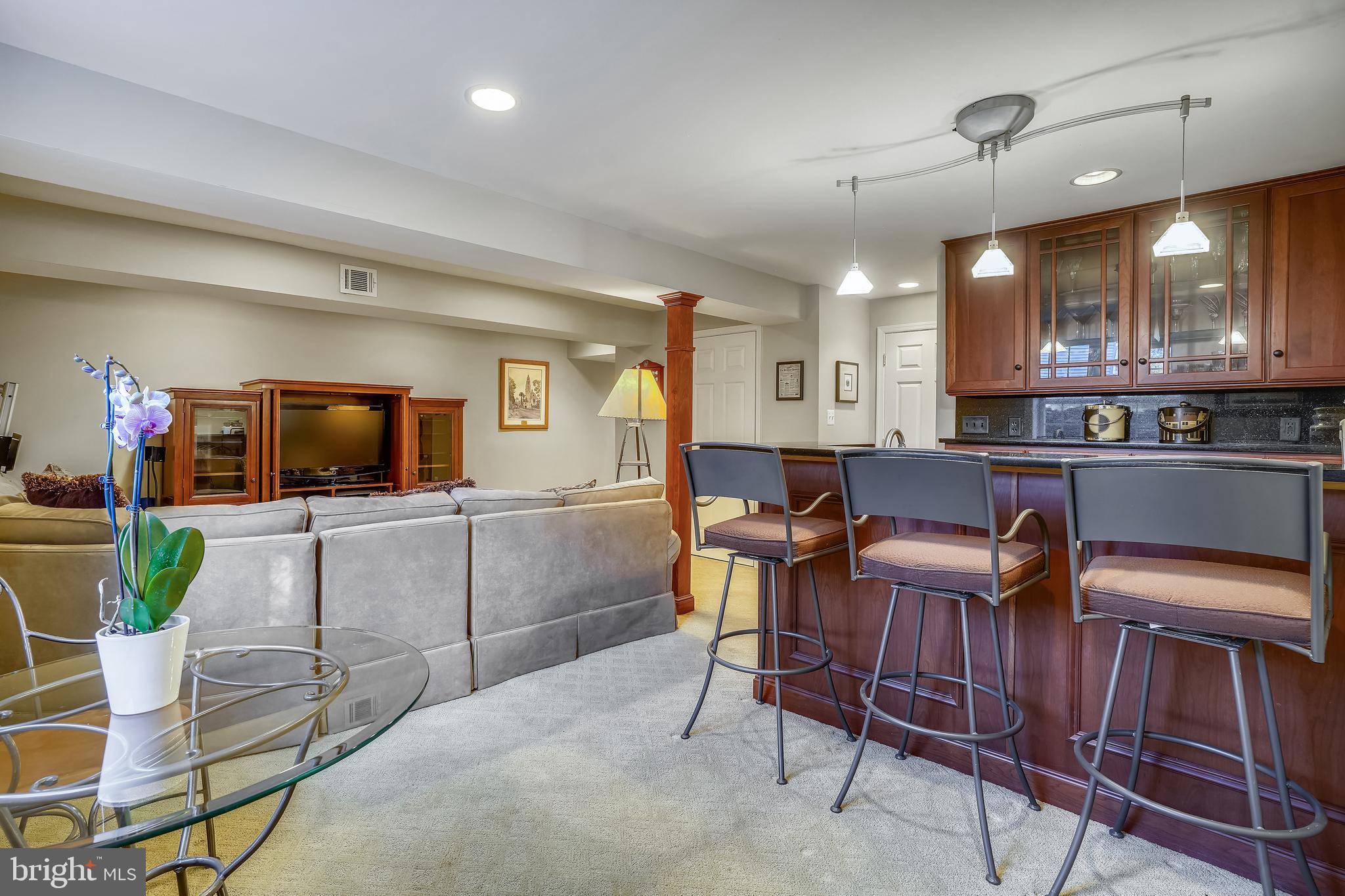 10062 Marshall Pond Road Burke, VA 22015 - Photo 49 of 74 full view into Rec Room